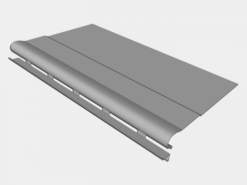 Stainless Steel Solid Gutter Cover