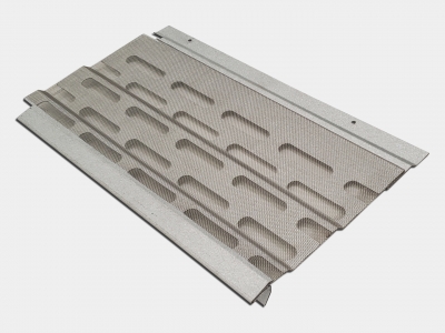 Under Roof Galvalume Plus Gutter Screen