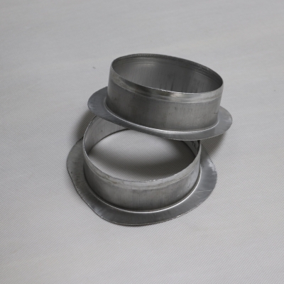 100mm Round Drop Outlet - Stamped Aluminum